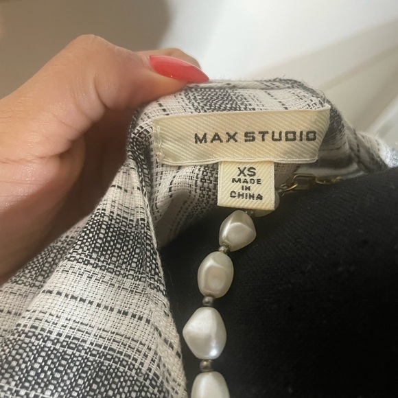 100% COTTON Max Studio Lightweight 
Front Dress size XS - Picture 10 of 15